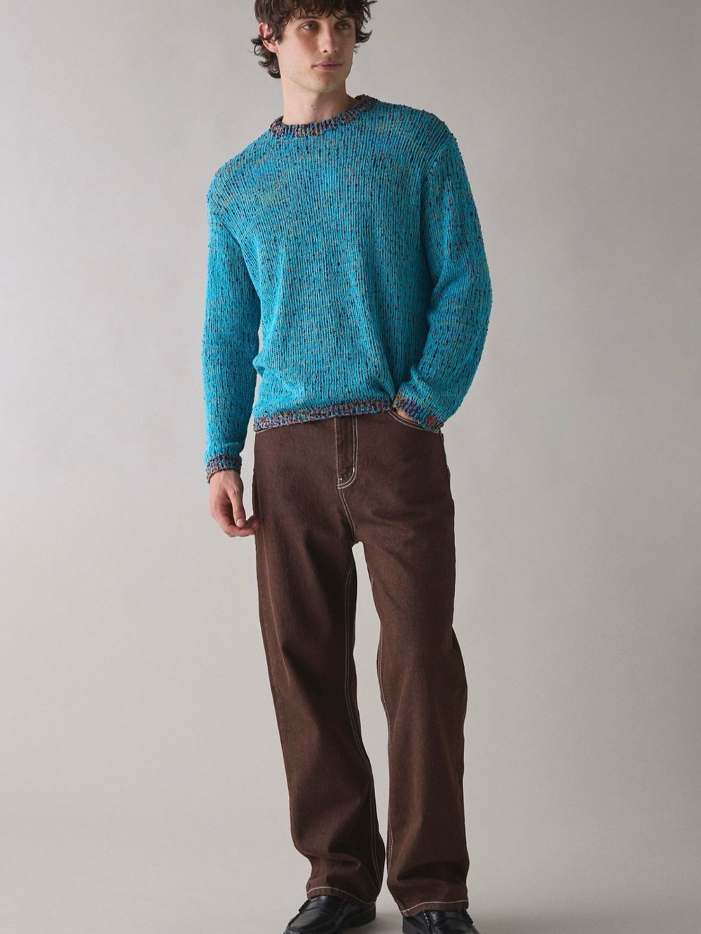 BDG Brown Baggy Skate Jean